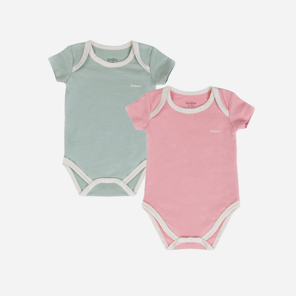 Sage ve Blush Body-Suit