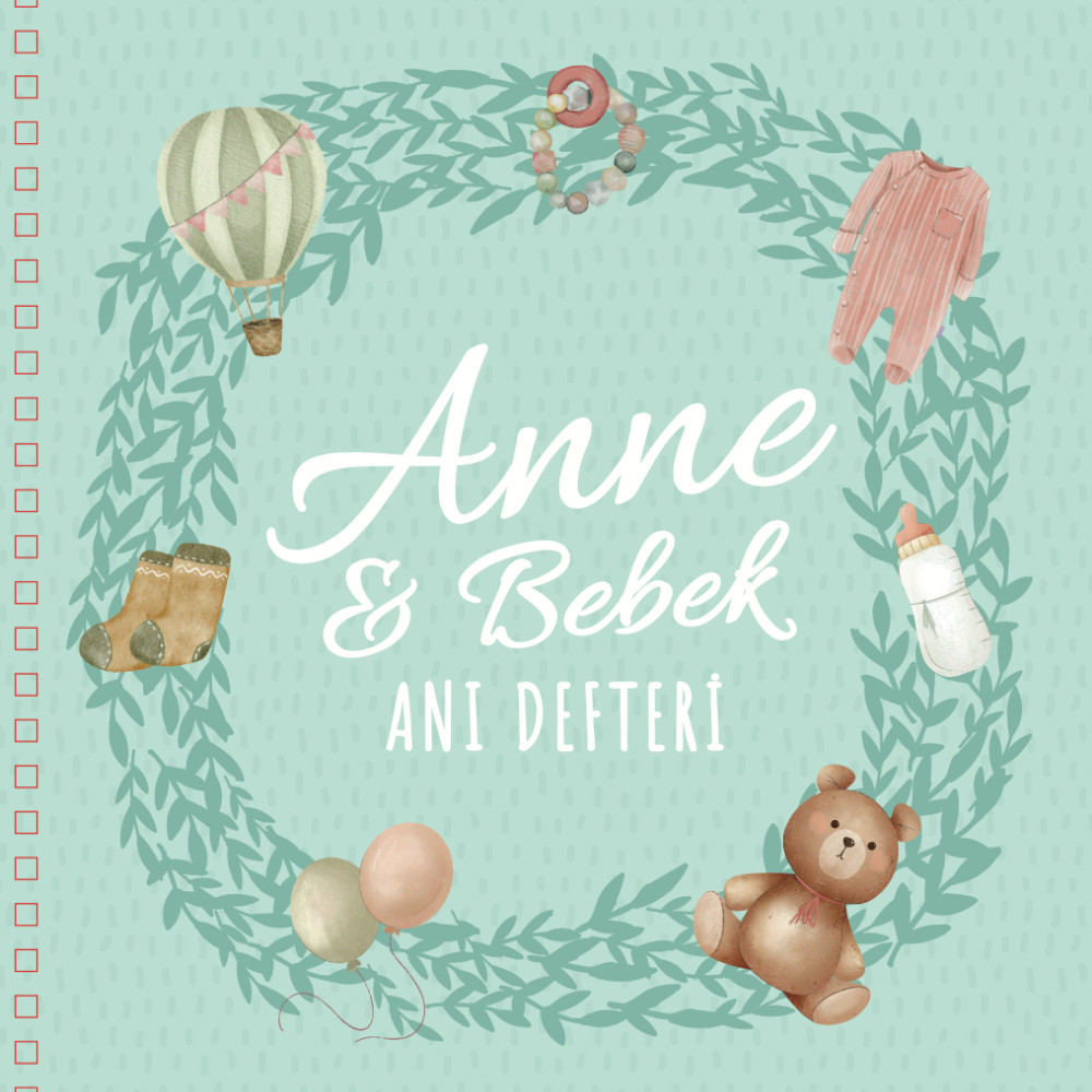 Anne ve Bebek Anı Defteri