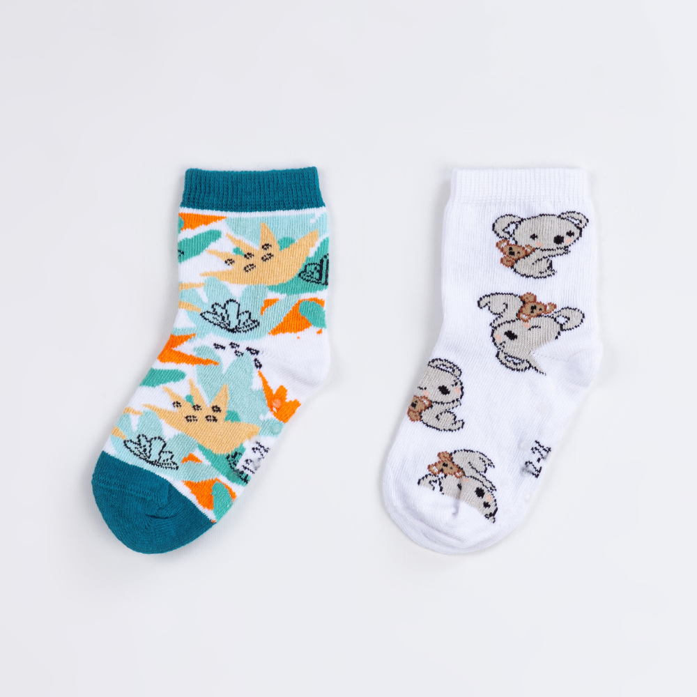 Organik Autumn - Koala 2'li Çorap LWP