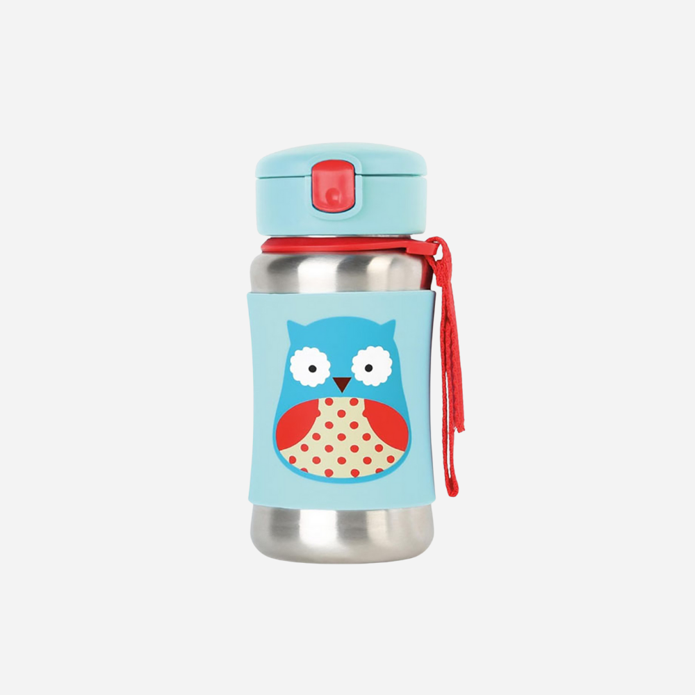 Spark Style Pipetli Paslanmaz Çelik Suluk Baykuş