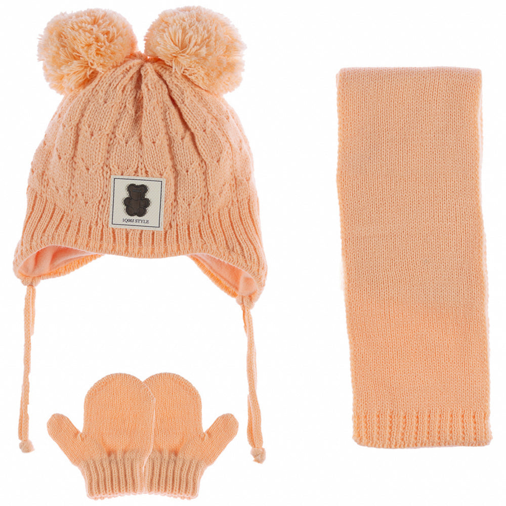 
                  
                    Atkı Bere Eldiven 3'lü Takım 0-18 Aylık Kız
                  
                