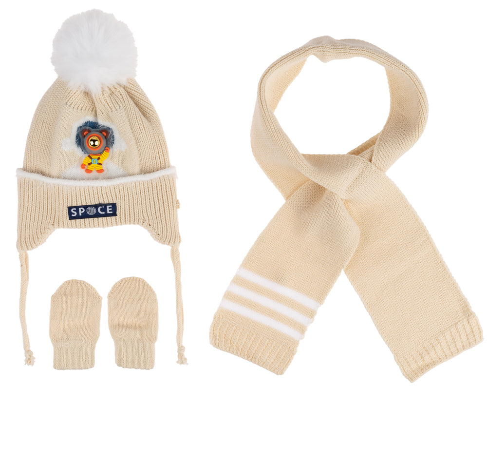 
                  
                    Atkı Bere Eldiven Space 3'lü Takım 0-18 Aylık Erkek
                  
                