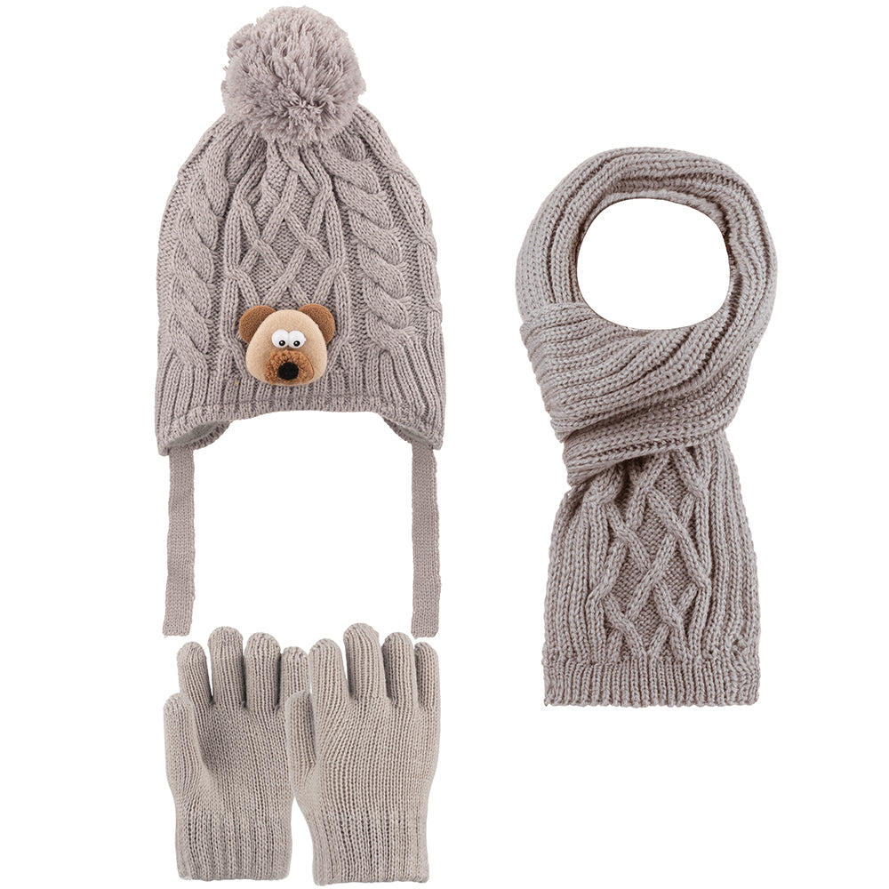 
                  
                    Atkı Bere Eldiven 3'lü Takım 1-4 Yaş Erkek
                  
                