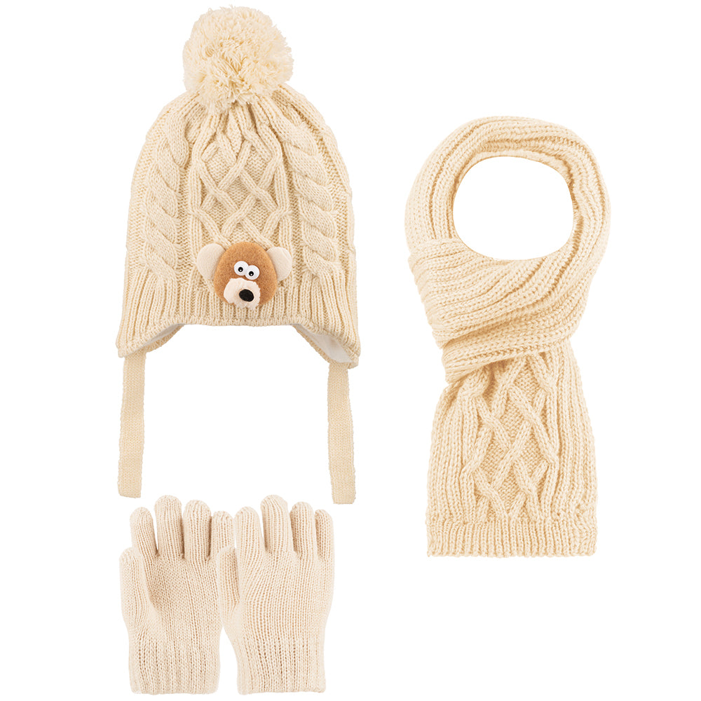 
                  
                    Atkı Bere Eldiven 3'lü Takım 1-4 Yaş Erkek
                  
                