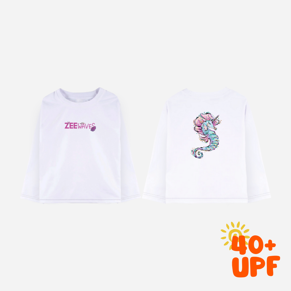 Sleeved UV Rashguard / Mermaid