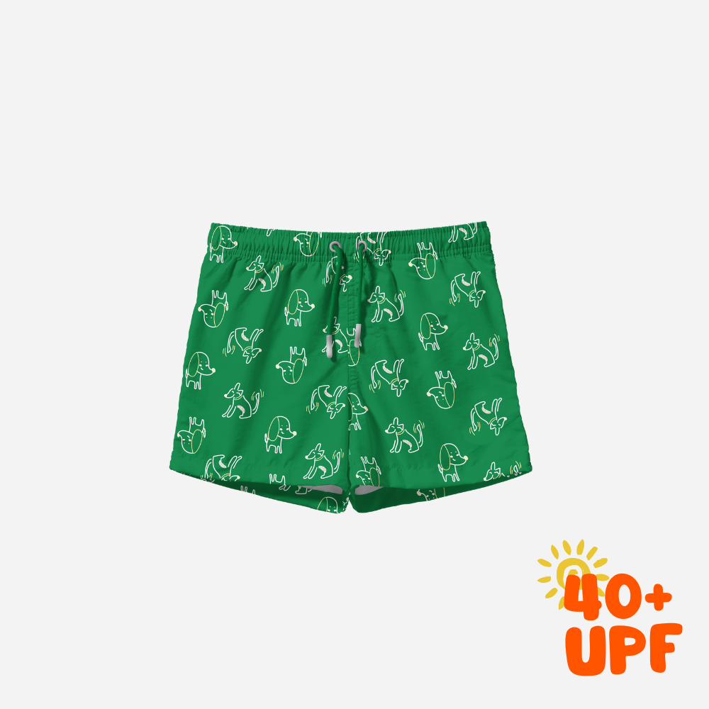 Puppy Swim Trunks