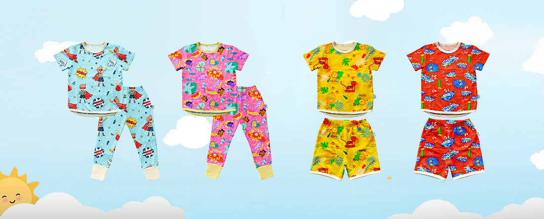Yazlık Çocuk Pijama Takımı